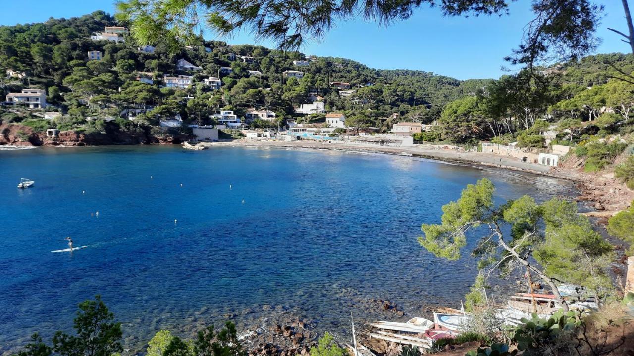 Les Bois Flottes . Plage De La Verne لا سين سور مير المظهر الخارجي الصورة