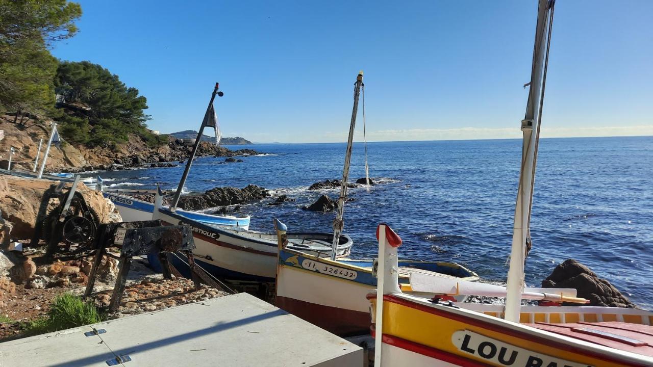 Les Bois Flottes . Plage De La Verne لا سين سور مير المظهر الخارجي الصورة